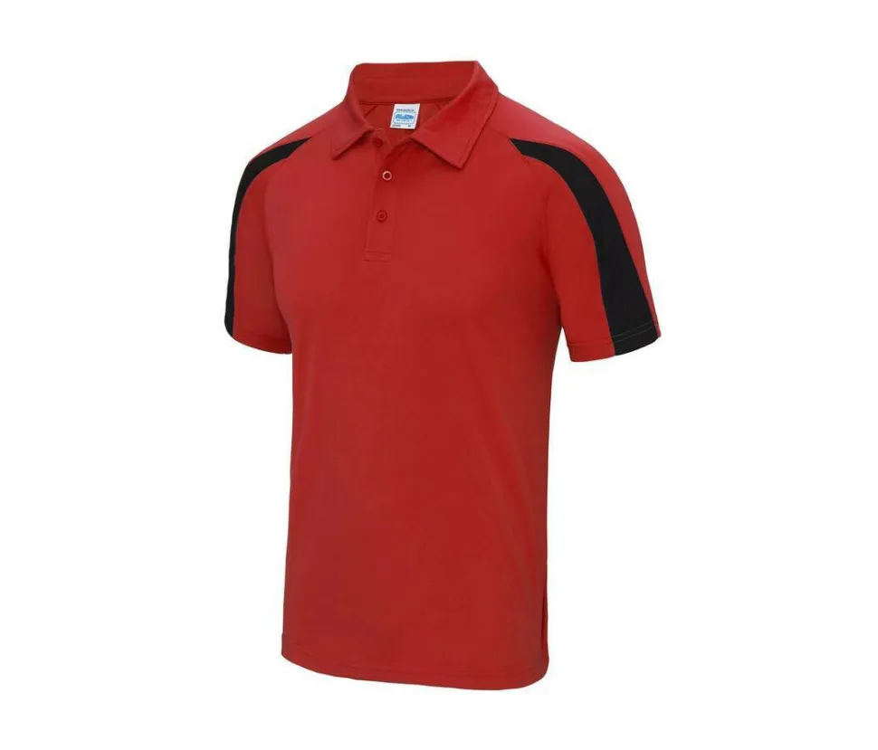 JUST COOL JC043 - Polo de sport contrasté