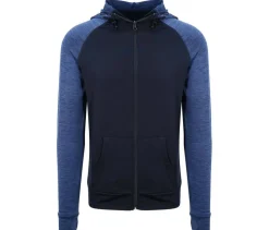 JUST COOL JC057 - Sweat homme contrasté