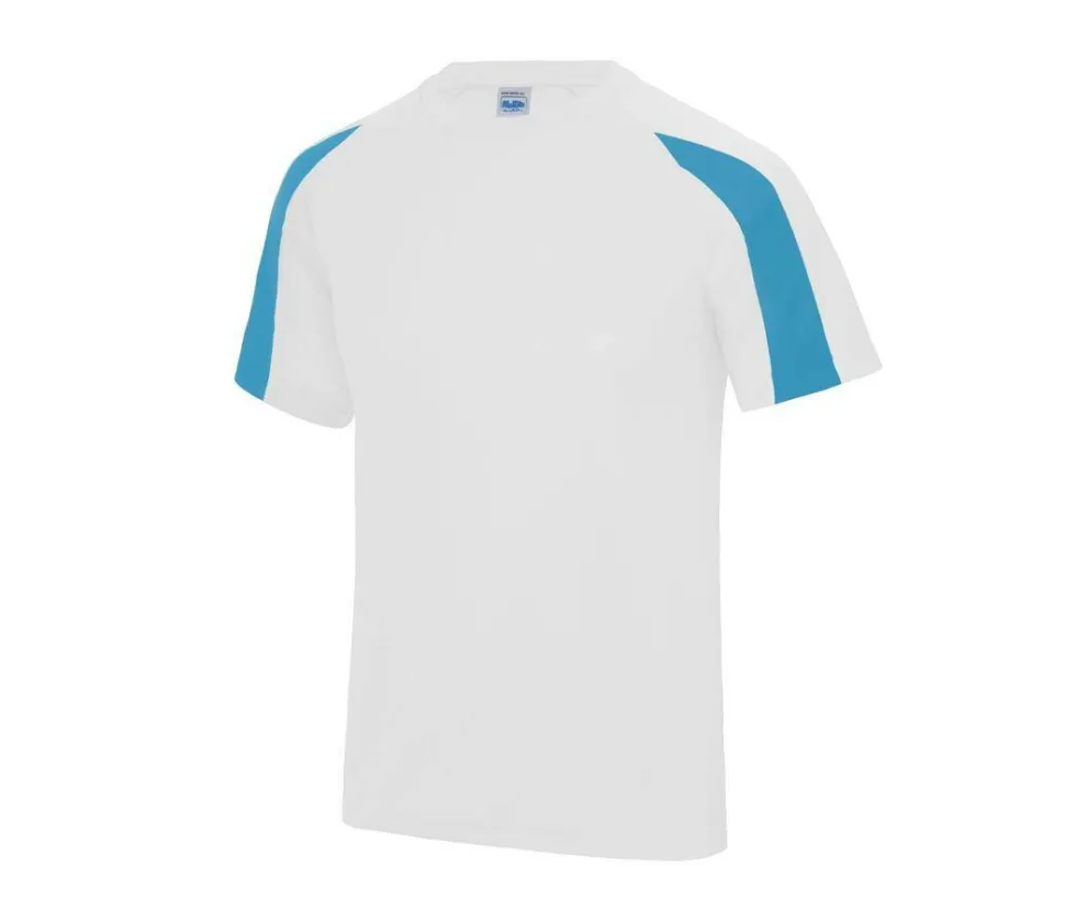 JUST COOL JC003 - Tee-shirt de sport contrasté