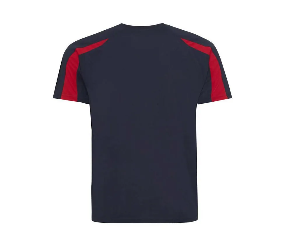 JUST COOL JC003 - Tee-shirt de sport contrasté