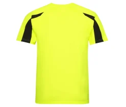 JUST COOL JC003 - Tee-shirt de sport contrasté