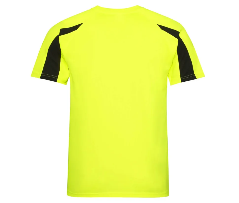 JUST COOL JC003 - Tee-shirt de sport contrasté