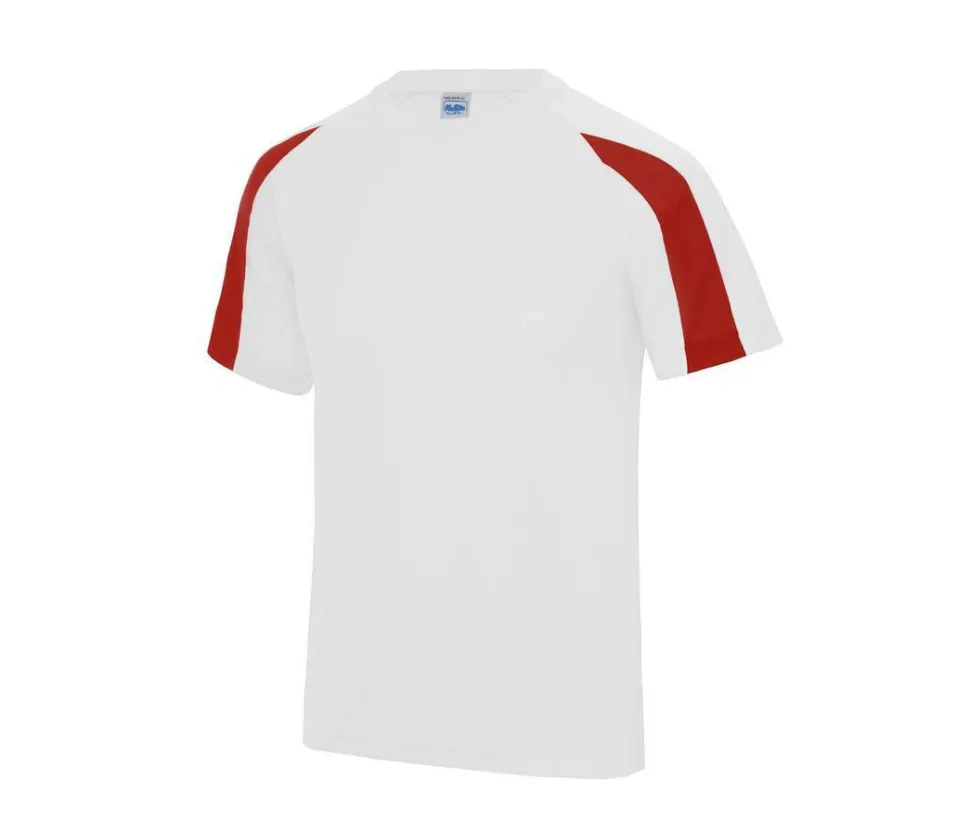 JUST COOL JC003 - Tee-shirt de sport contrasté