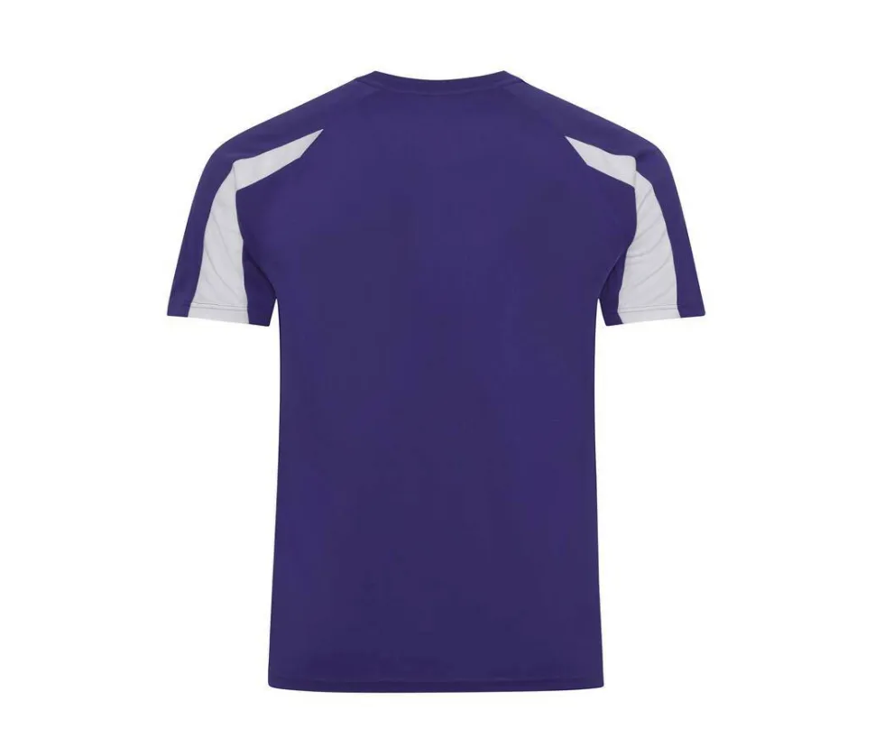 JUST COOL JC003 - Tee-shirt de sport contrasté