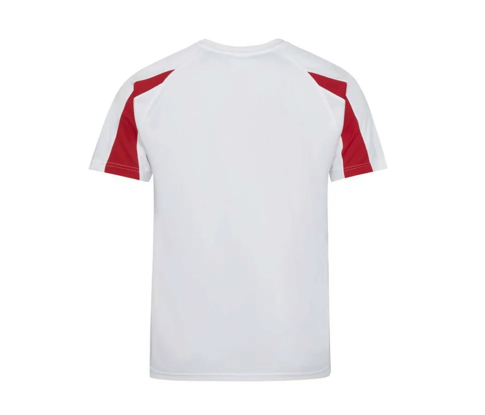 JUST COOL JC003 - Tee-shirt de sport contrasté