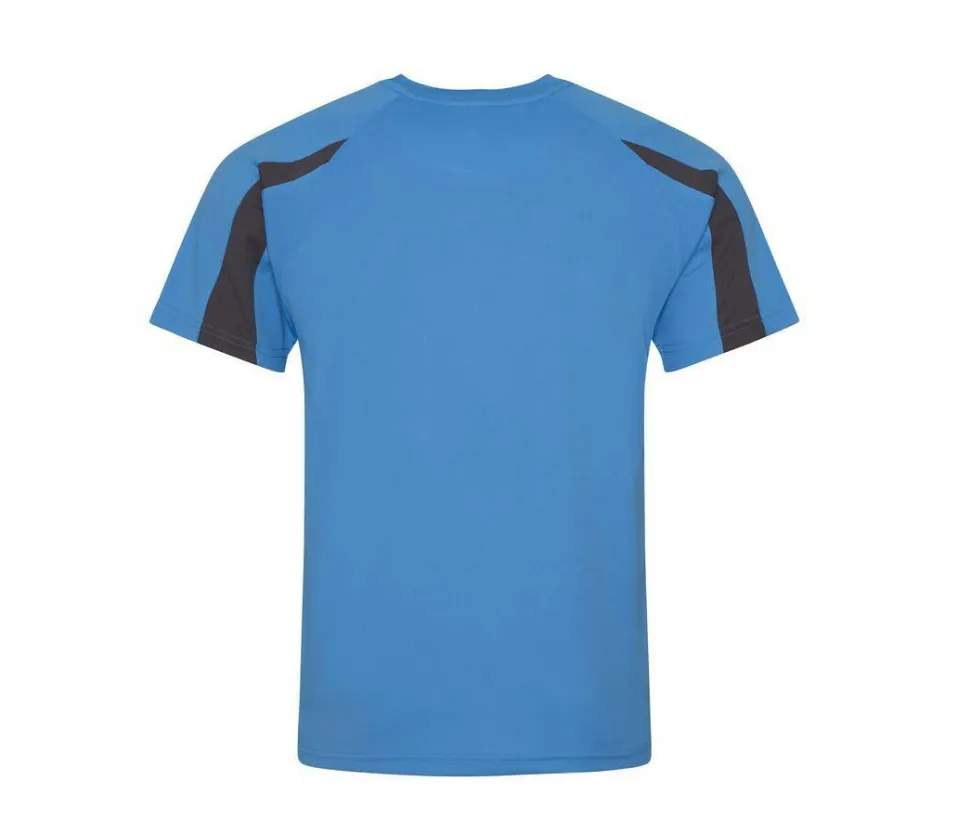 JUST COOL JC003 - Tee-shirt de sport contrasté