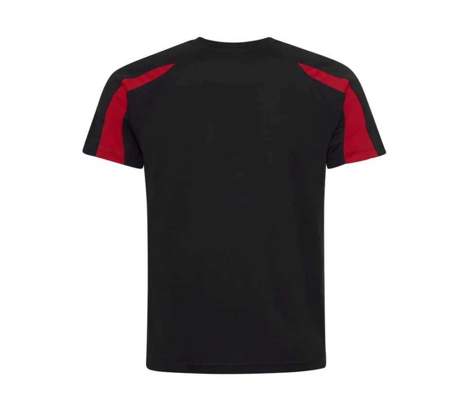 JUST COOL JC003 - Tee-shirt de sport contrasté