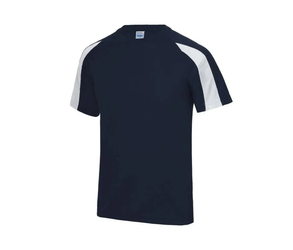 JUST COOL JC003 - Tee-shirt de sport contrasté