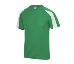 JUST COOL JC003 - Tee-shirt de sport contrasté