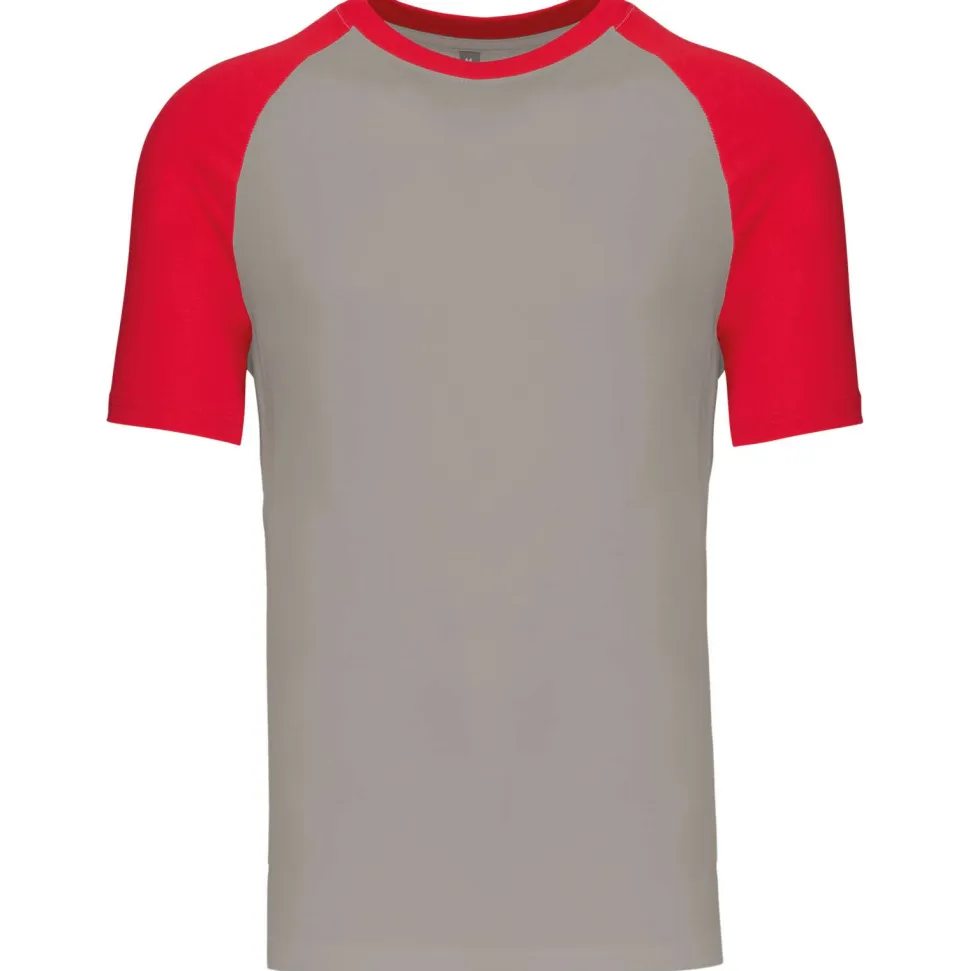 Kariban K330 - BASE BALL > T-SHIRT BICOLORE MANCHES COURTES