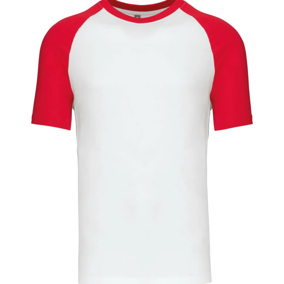 Kariban K330 - BASE BALL > T-SHIRT BICOLORE MANCHES COURTES
