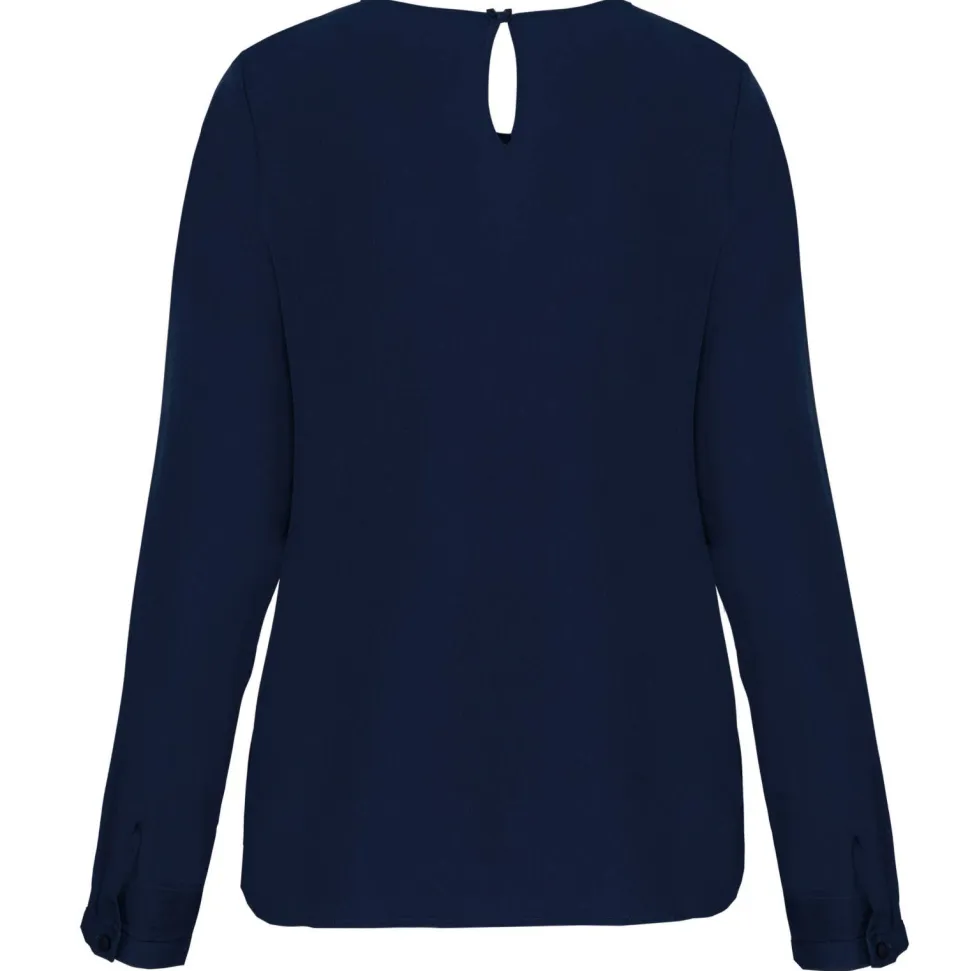 Kariban K5003 - Blouse crêpe manches longues femme