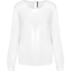 Kariban K5003 - Blouse crêpe manches longues femme
