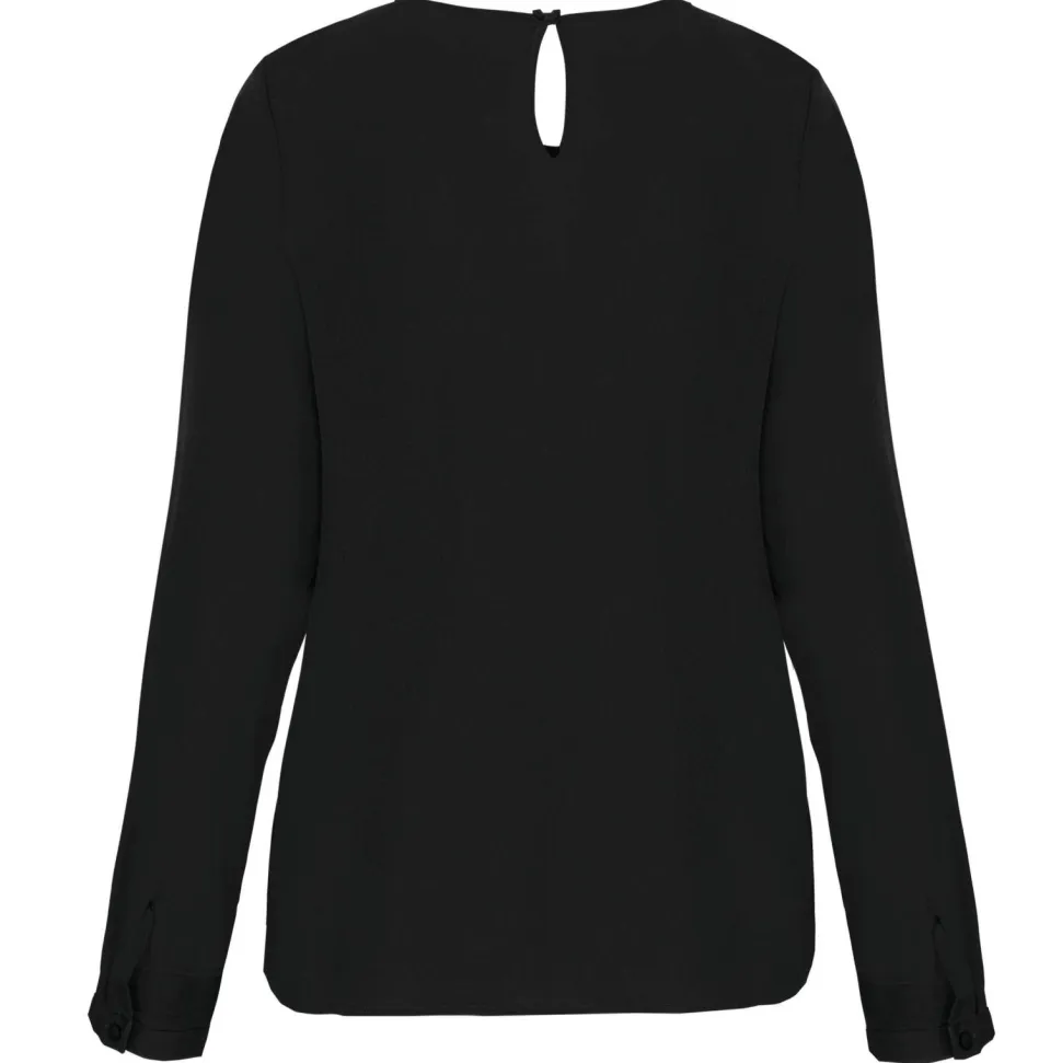 Kariban K5003 - Blouse crêpe manches longues femme