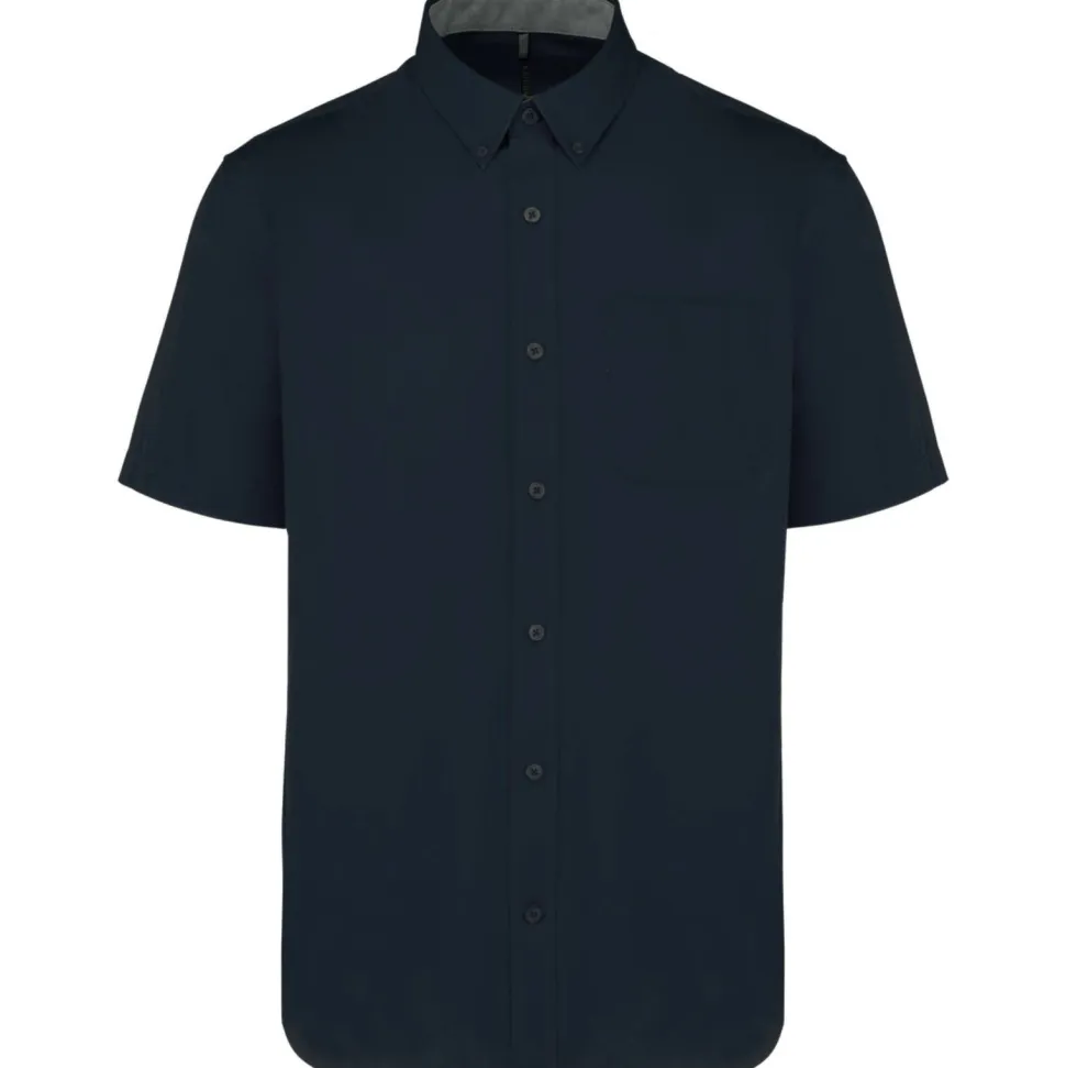 Kariban K587 - Chemise coton manches courtes Ariana III homme