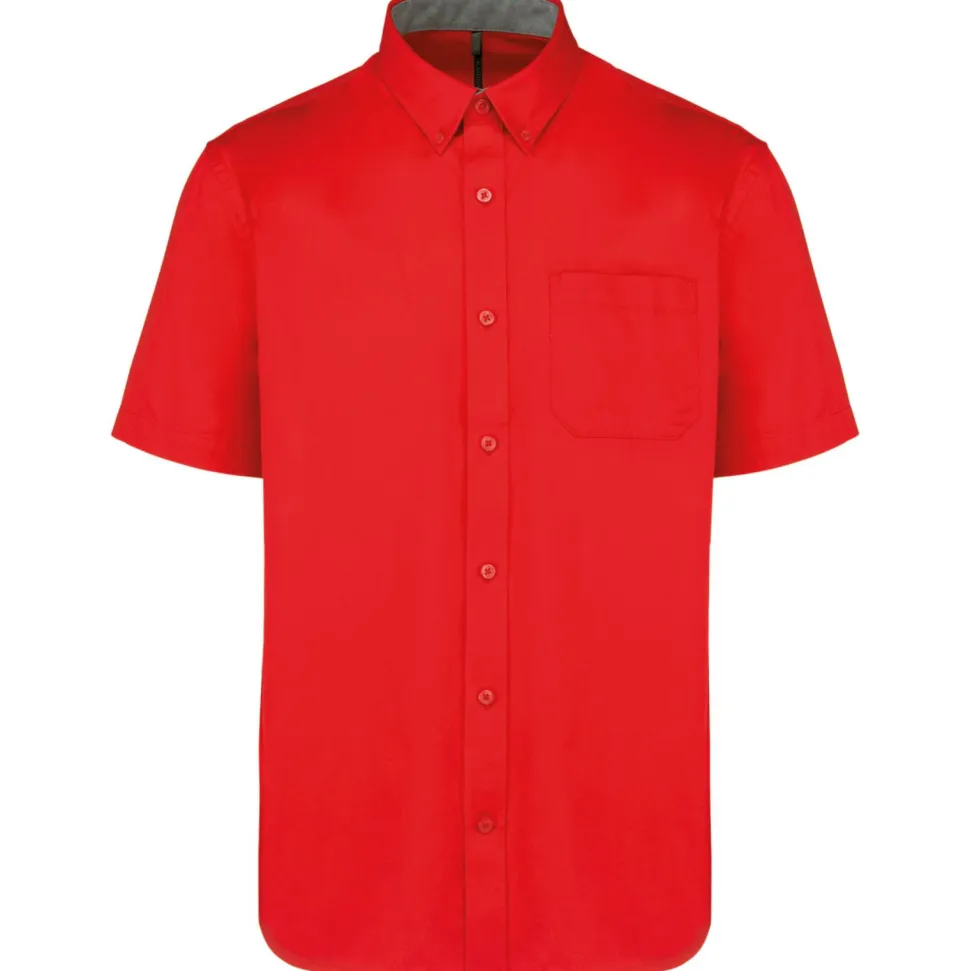 Kariban K587 - Chemise coton manches courtes Ariana III homme