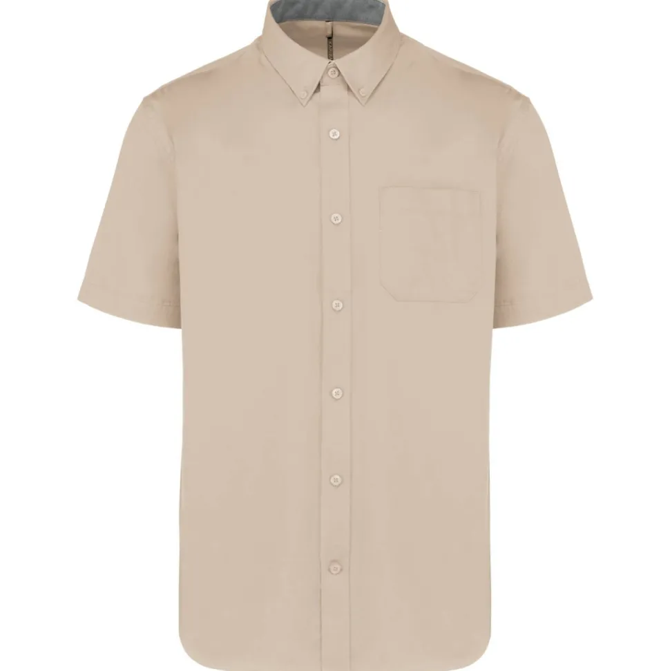 Kariban K587 - Chemise coton manches courtes Ariana III homme