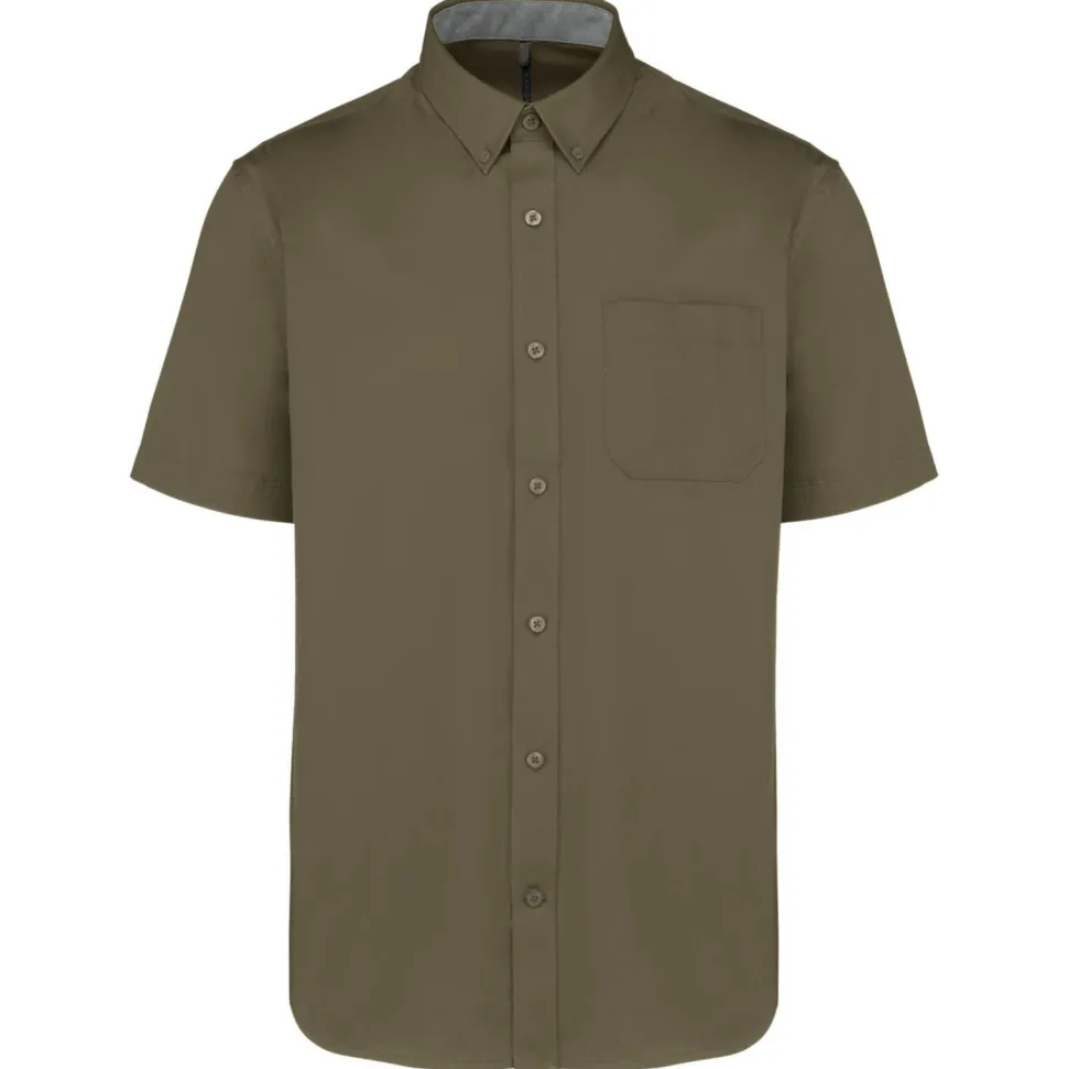 Kariban K587 - Chemise coton manches courtes Ariana III homme