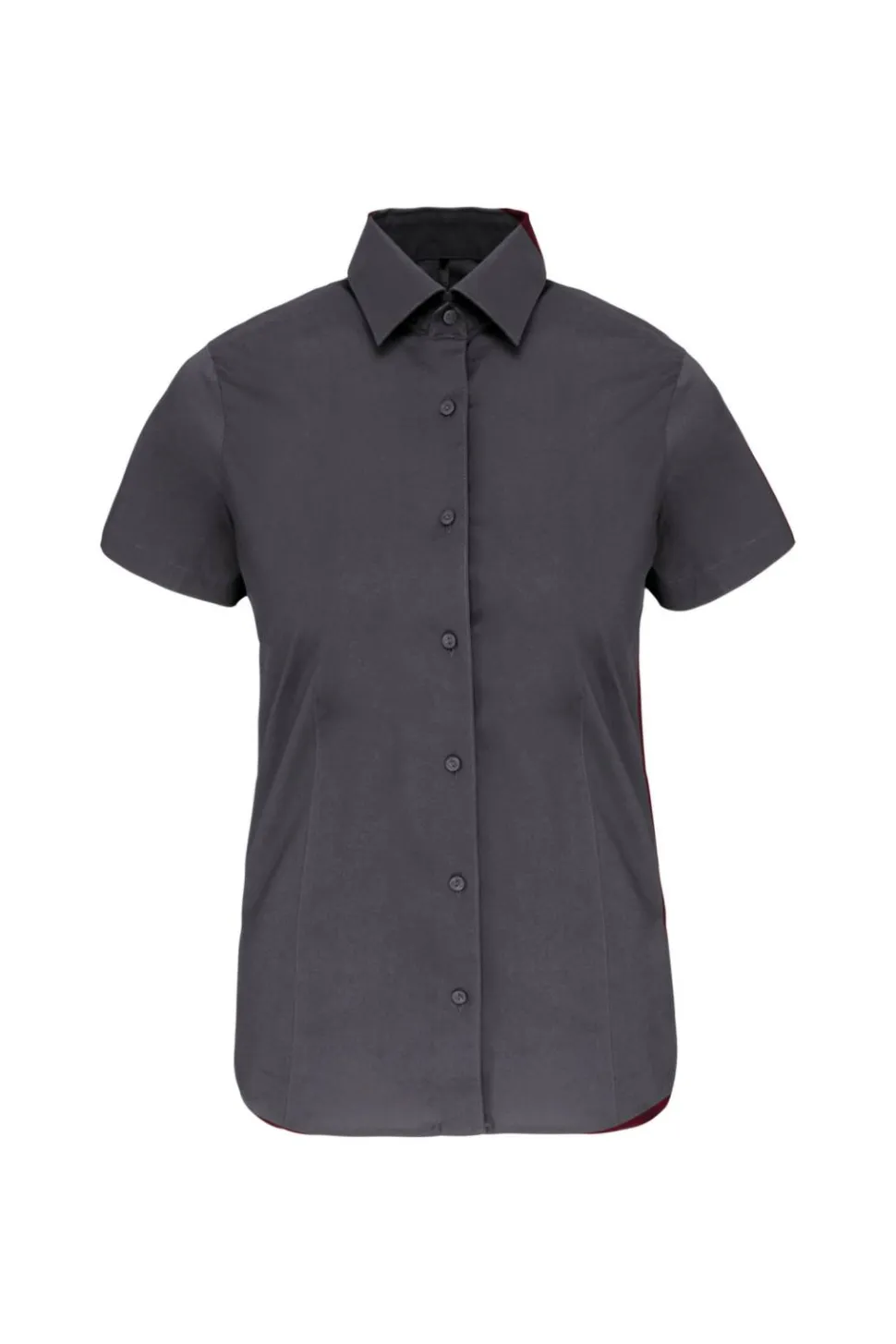 Kariban K532 - CHEMISE COTON/ÉLASTHANNE MANCHES COURTES FEMME