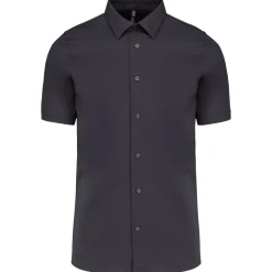 Kariban K531 - CHEMISE COTON/ÉLASTHANNE MANCHES COURTES