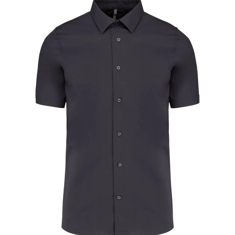 Kariban K531 - CHEMISE COTON/ÉLASTHANNE MANCHES COURTES