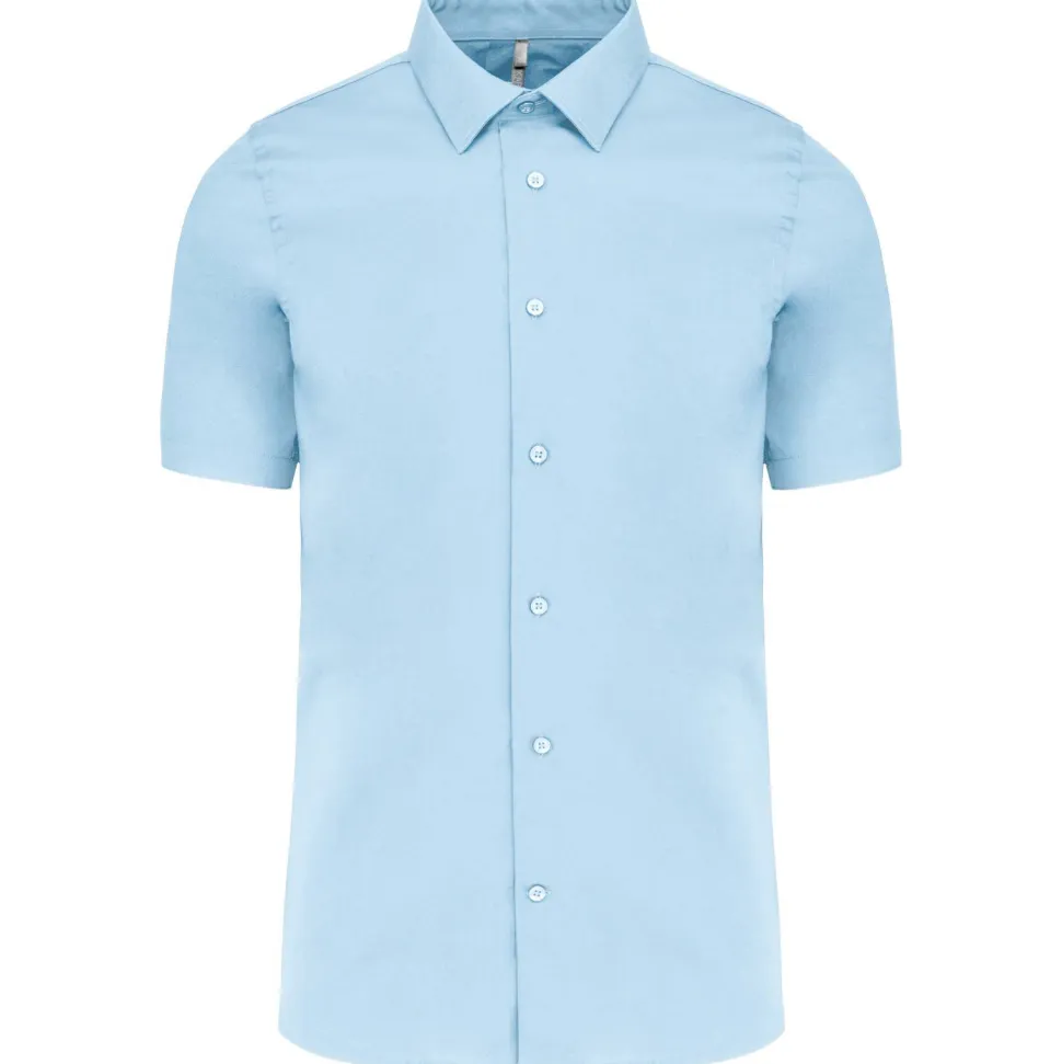 Kariban K531 - CHEMISE COTON/ÉLASTHANNE MANCHES COURTES
