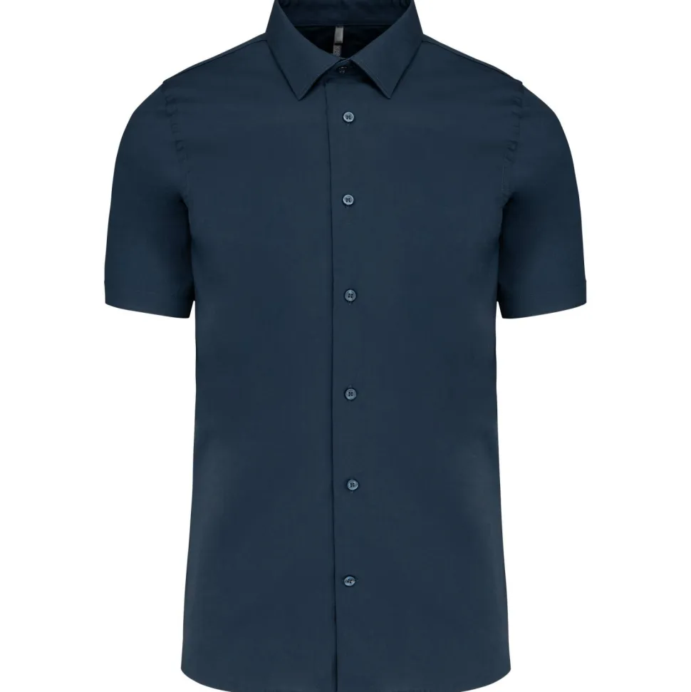Kariban K531 - CHEMISE COTON/ÉLASTHANNE MANCHES COURTES