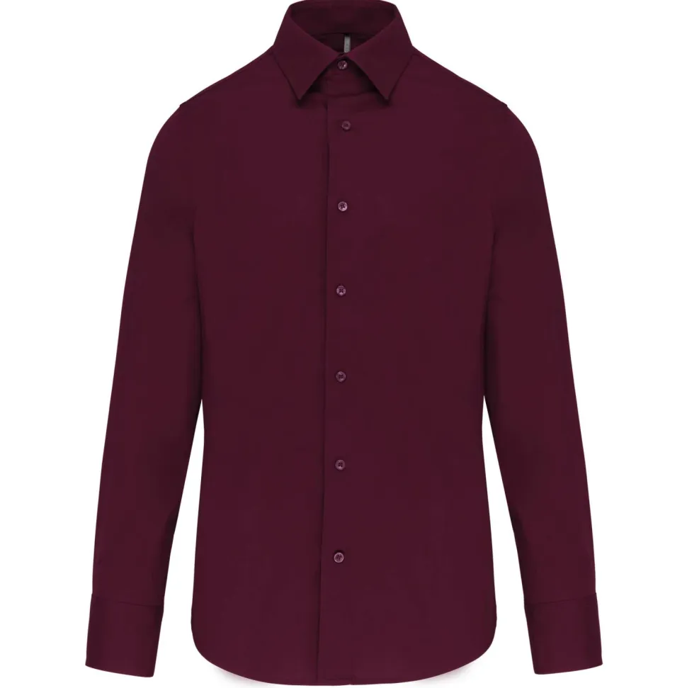 Kariban K529 - CHEMISE COTON/ÉLASTHANNE MANCHES LONGUES