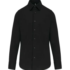Kariban K529 - CHEMISE COTON/ÉLASTHANNE MANCHES LONGUES