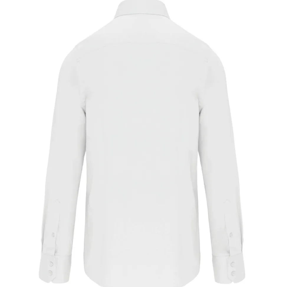 Kariban K529 - CHEMISE COTON/ÉLASTHANNE MANCHES LONGUES