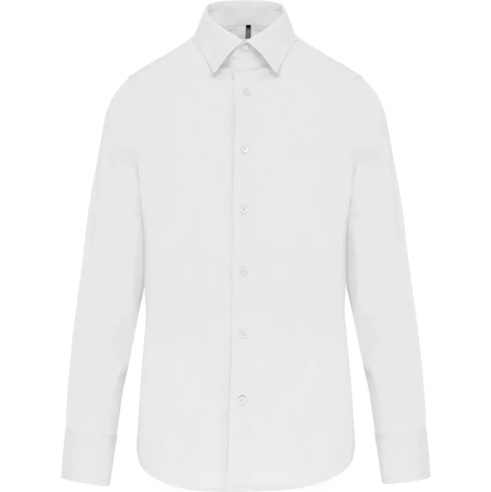 Kariban K529 - CHEMISE COTON/ÉLASTHANNE MANCHES LONGUES