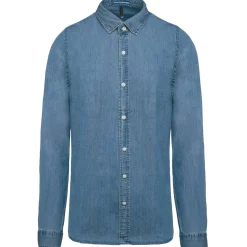 Kariban K512 - Chemise Homme Effet Denim Unique et Confortable