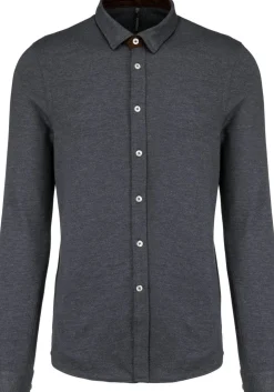 Kariban K507 - Chemise Jacquard manches longues