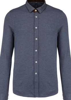 Kariban K507 - Chemise Jacquard manches longues