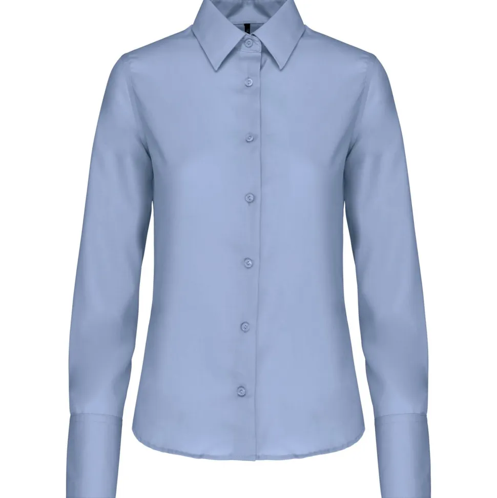 Kariban K538 - CHEMISE MANCHES LONGUES SANS REPASSAGE FEMME