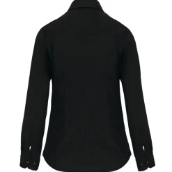 Kariban K530 - CHEMISE MANCHES LONGUES COTON/ÉLASTHANNE FEMME