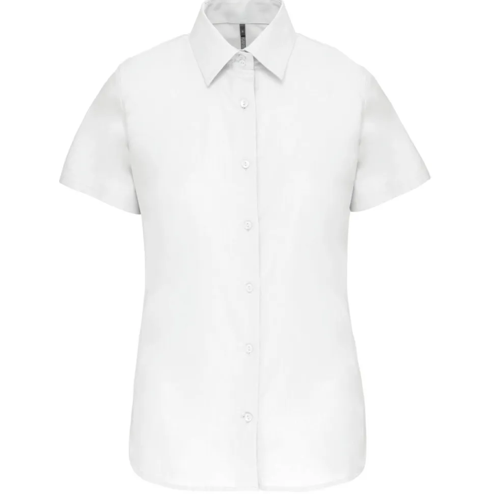 Kariban K536 - CHEMISE OXFORD MANCHES COURTES FEMME