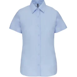 Kariban K536 - CHEMISE OXFORD MANCHES COURTES FEMME