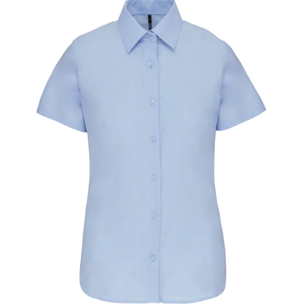 Kariban K536 - CHEMISE OXFORD MANCHES COURTES FEMME