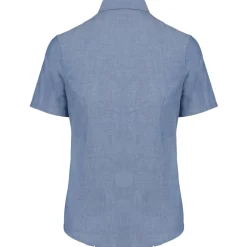 Kariban K536 - CHEMISE OXFORD MANCHES COURTES FEMME