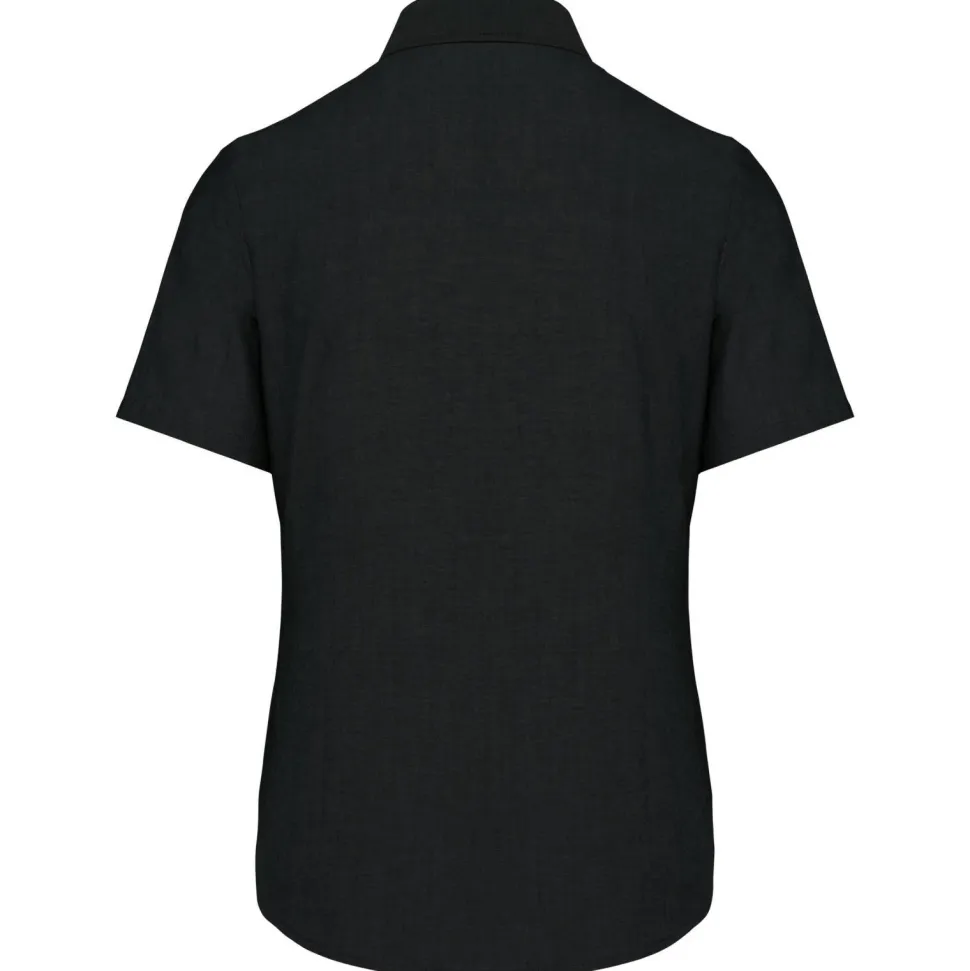 Kariban K536 - CHEMISE OXFORD MANCHES COURTES FEMME