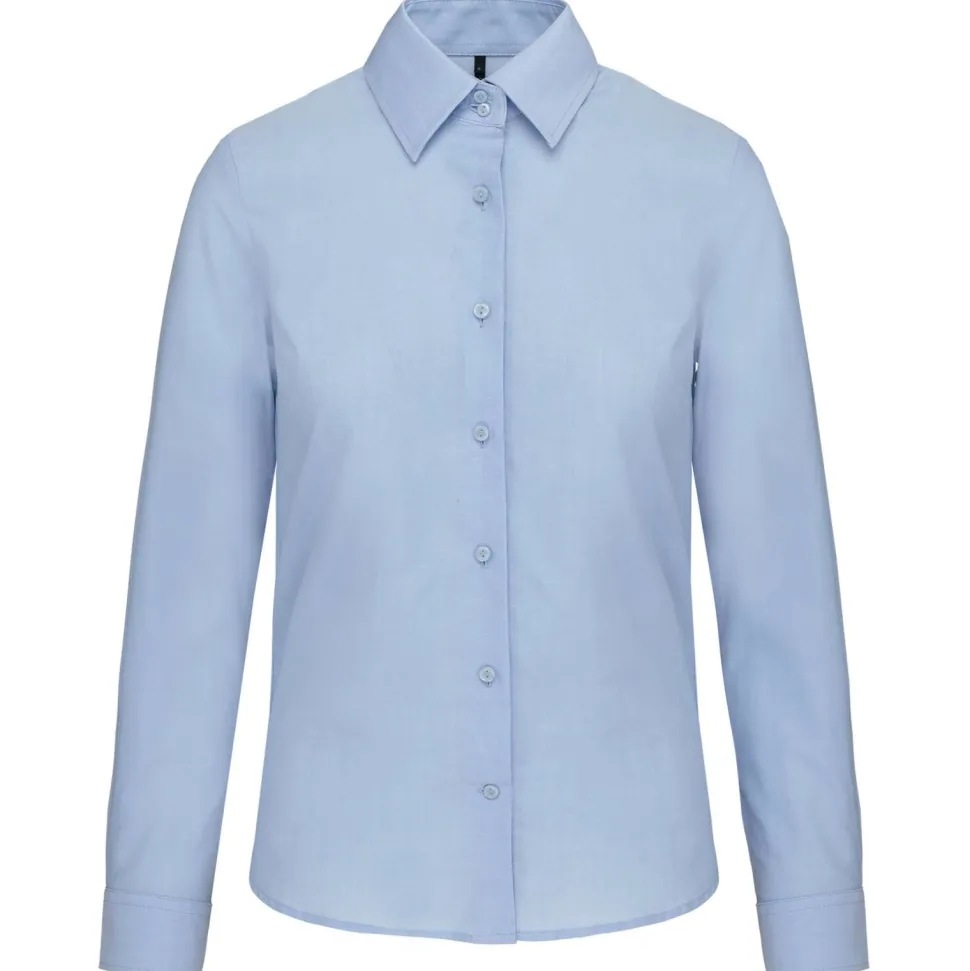 Kariban K534 - CHEMISE OXFORD MANCHES LONGUES FEMME