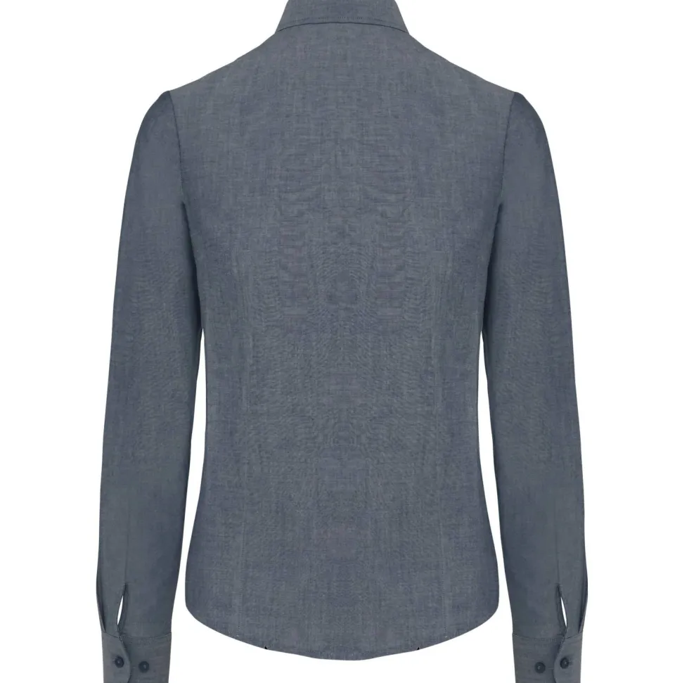 Kariban K534 - CHEMISE OXFORD MANCHES LONGUES FEMME