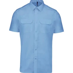 Kariban K503 - Chemise pilote manches courtes homme