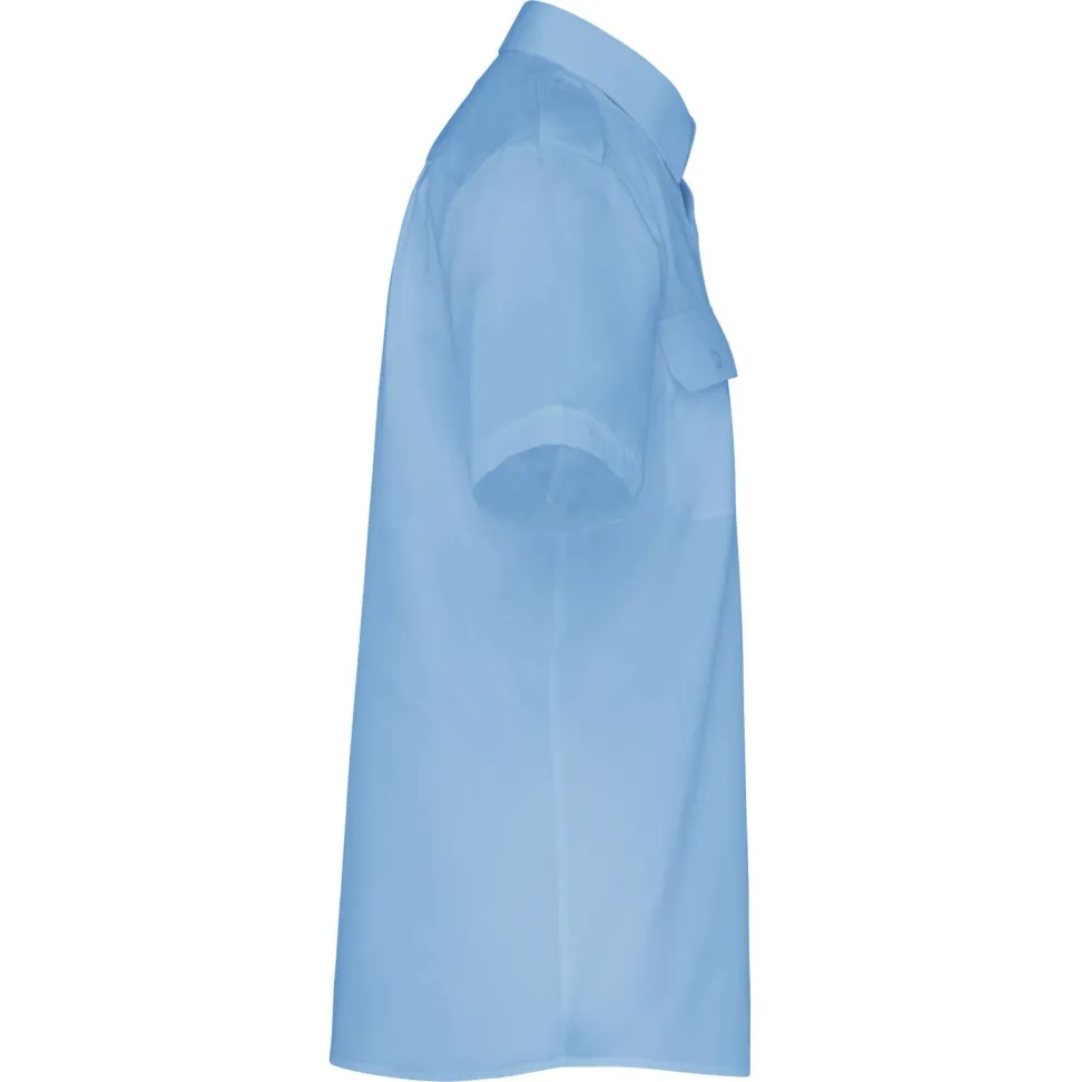 Kariban K503 - Chemise pilote manches courtes homme