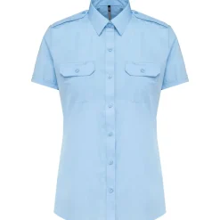 Kariban K504 - Chemise pilote manches courtes femme