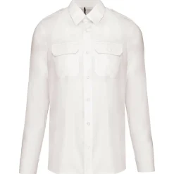 Kariban K505 - Chemise pilote manches longues homme