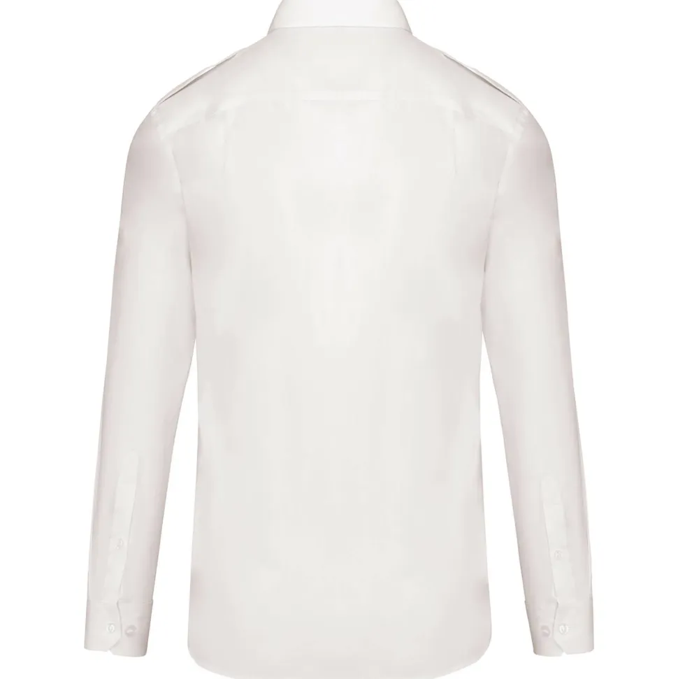Kariban K505 - Chemise pilote manches longues homme