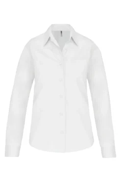 Kariban K542 - CHEMISE POPELINE MANCHES LONGUES FEMME
