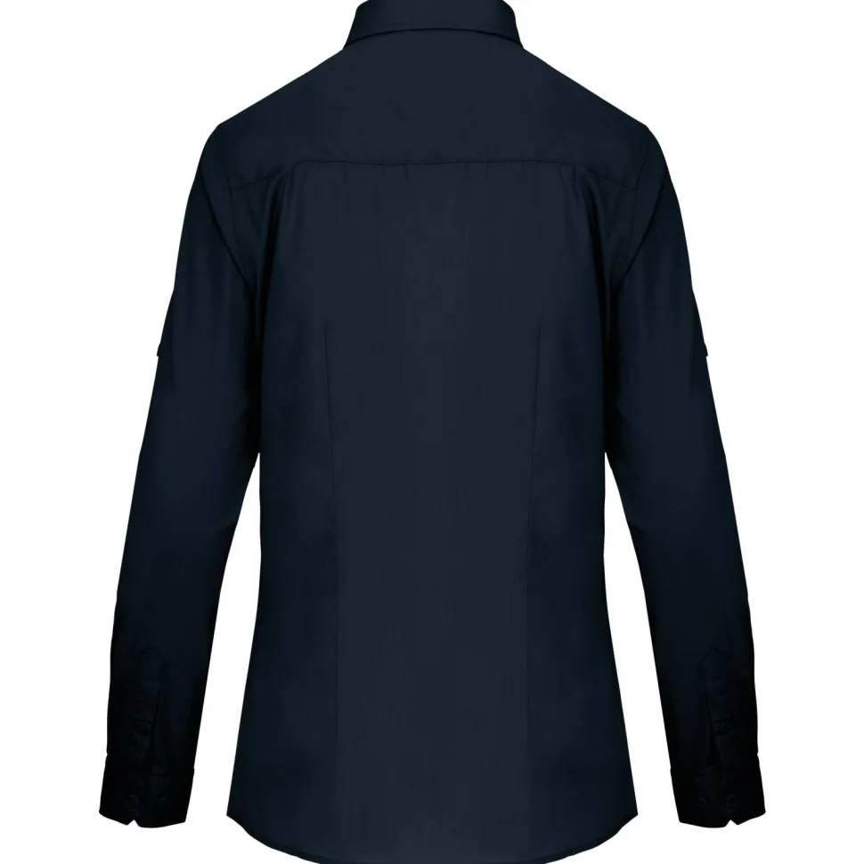 Kariban K591 - Chemise safari manches longues femme